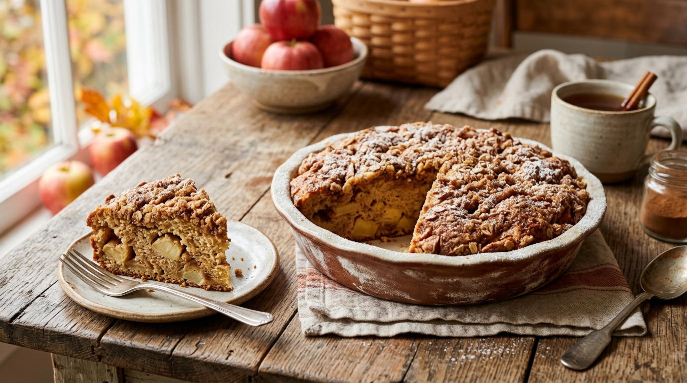 Cozy Homemade Apple Cake Recipe